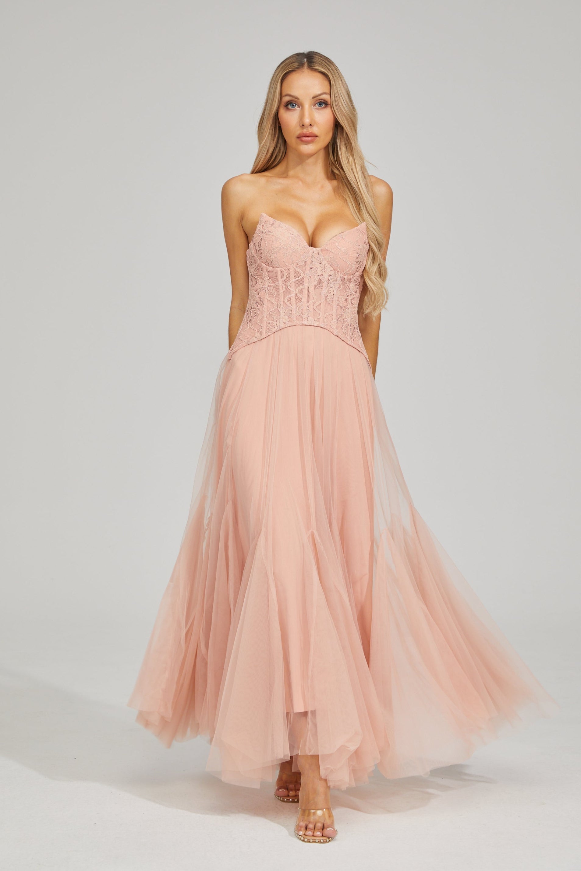 Elana - Lace Maxi Dress