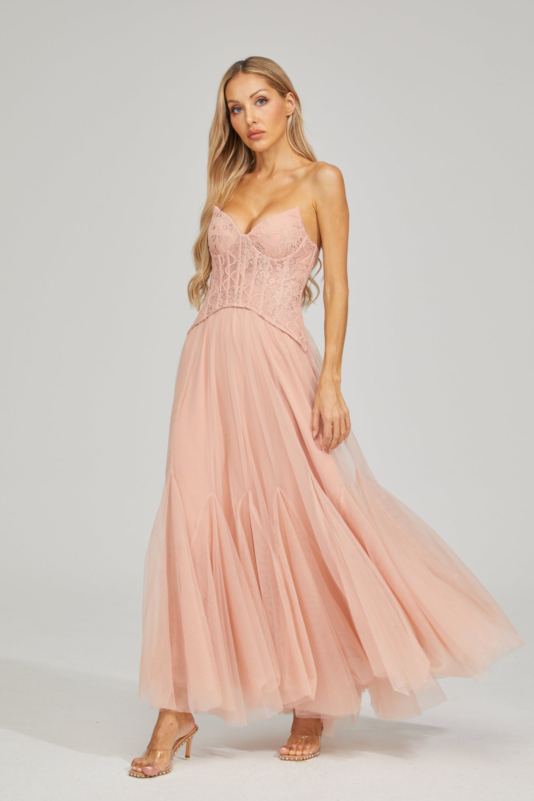 Elana - Lace Maxi Dress