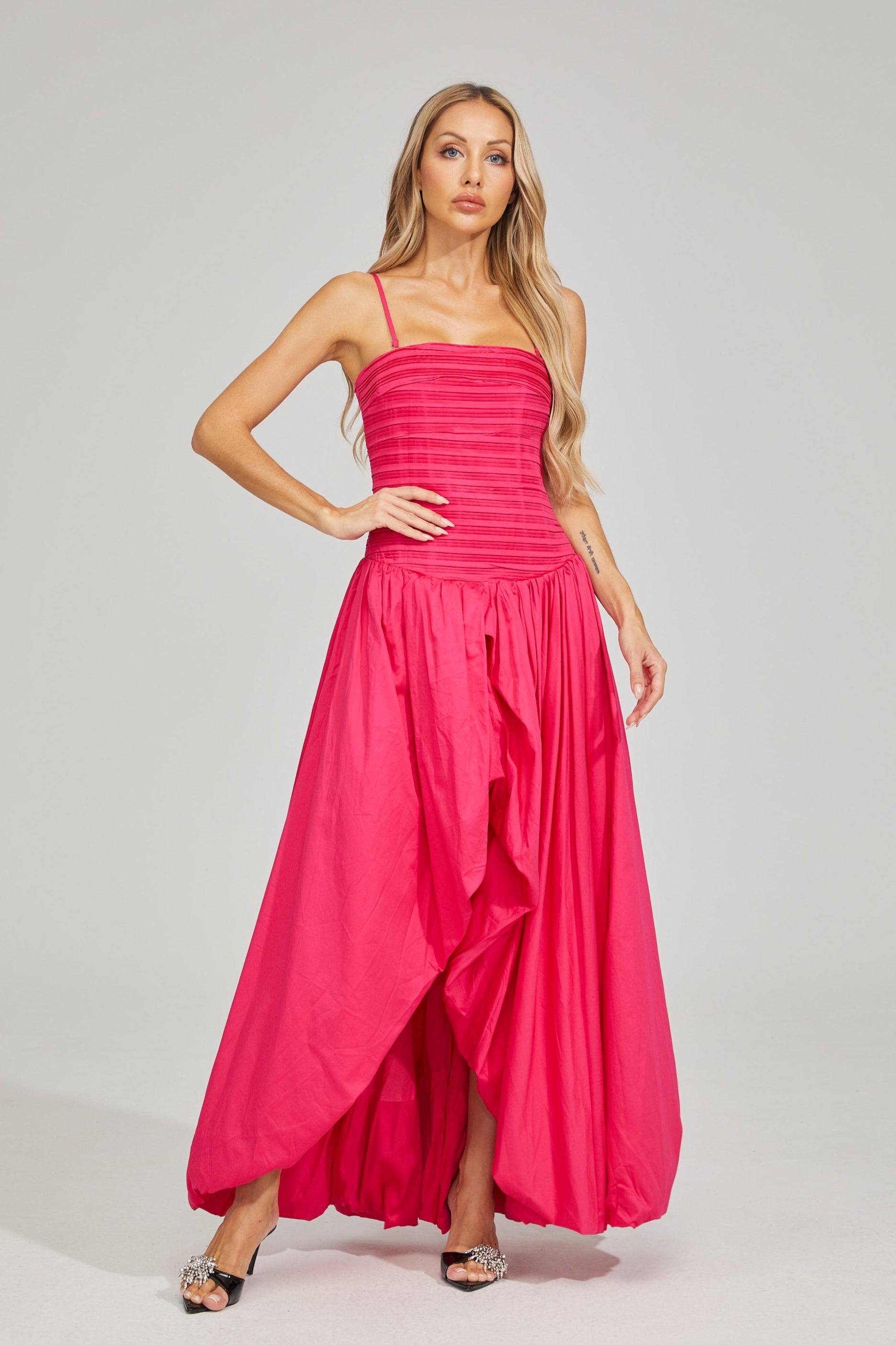 Margaux - Breeze Strapless Maxi Dress