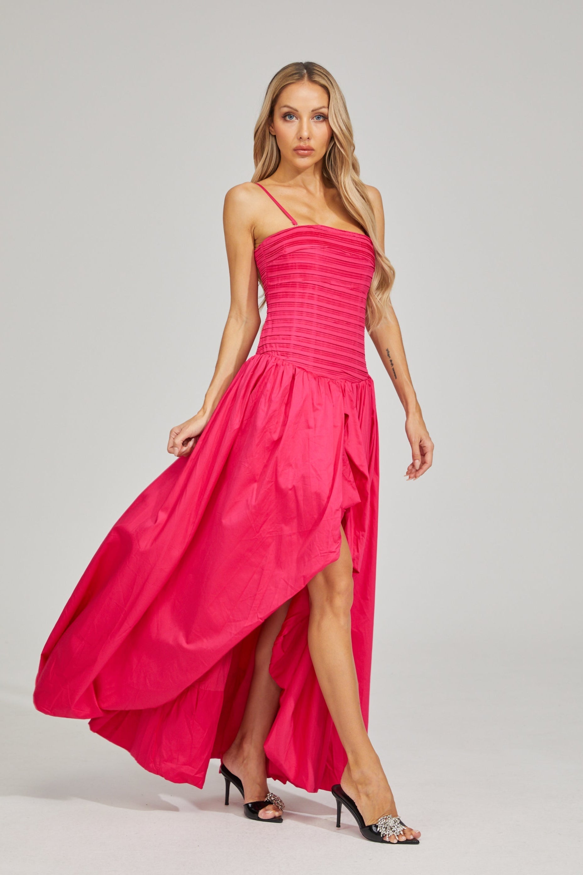 Margaux - Breeze Strapless Maxi Dress