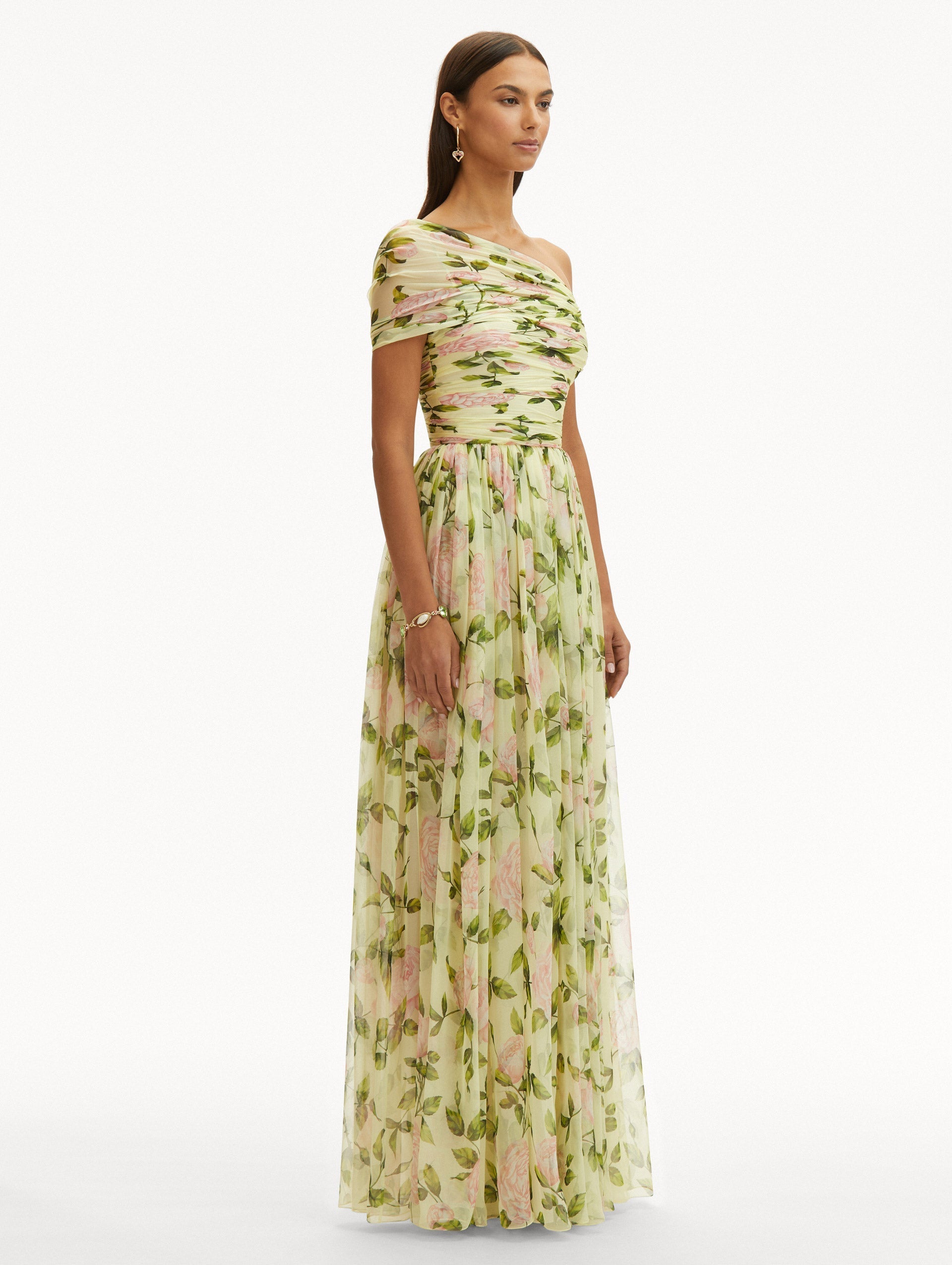 Noelle - English Rose Maxi Dress