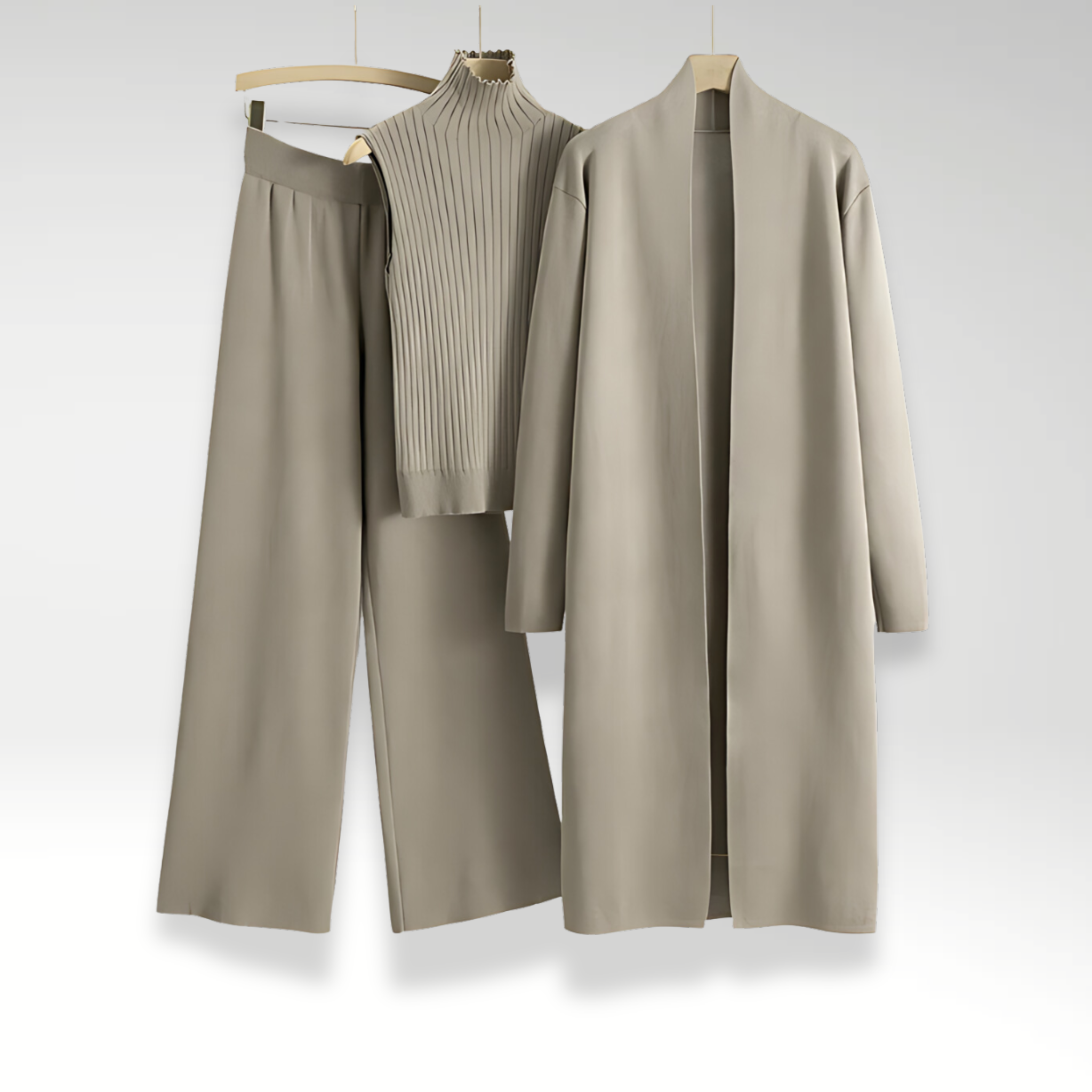 Savrani™ | Completo tre pezzi in maglia Luxe