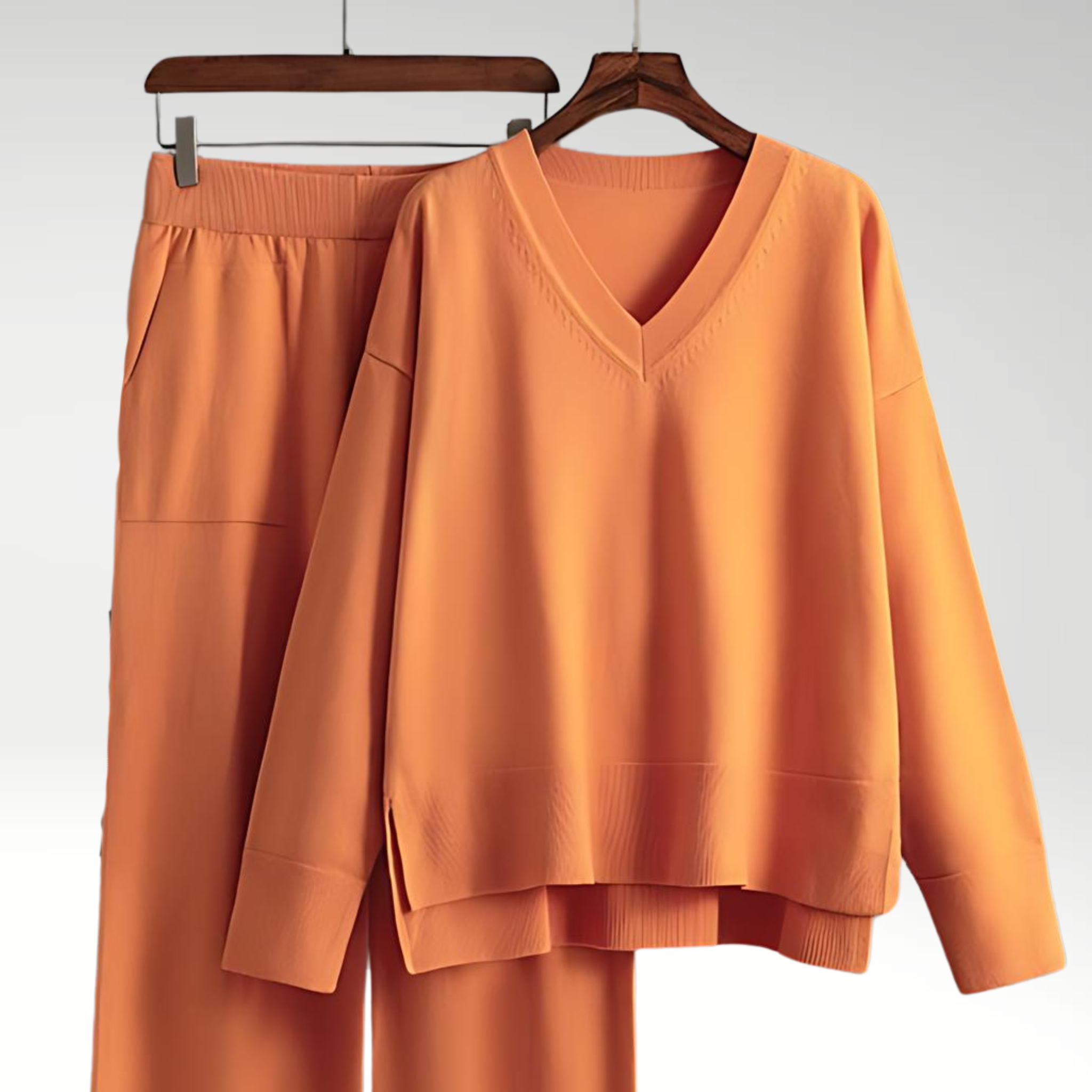 Savrani™ | Set Due Pezzi Luxe con Collo a V