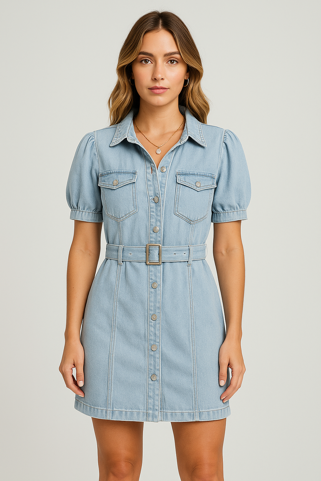 Valentina™| Abito in denim Bella