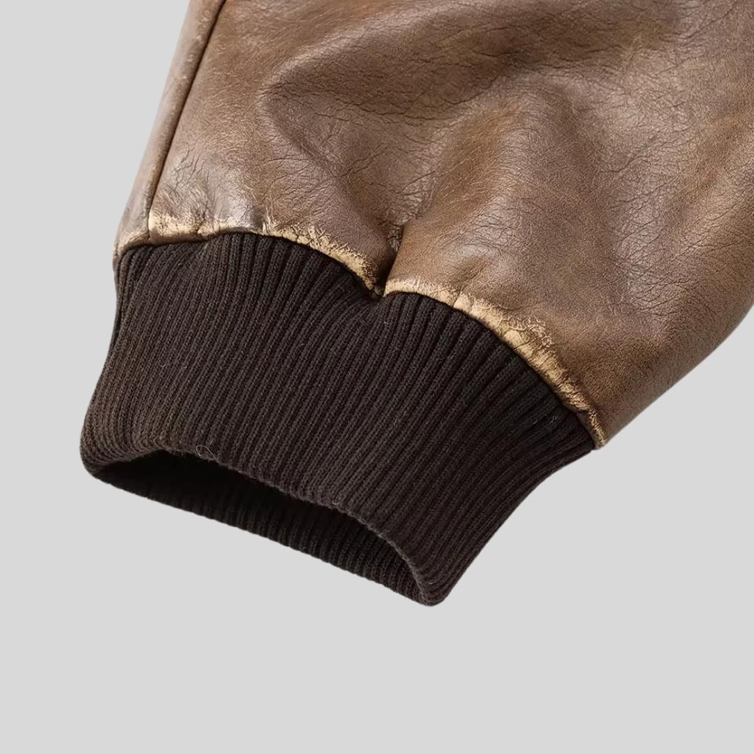 Giacca di pelle vintage di Valentina