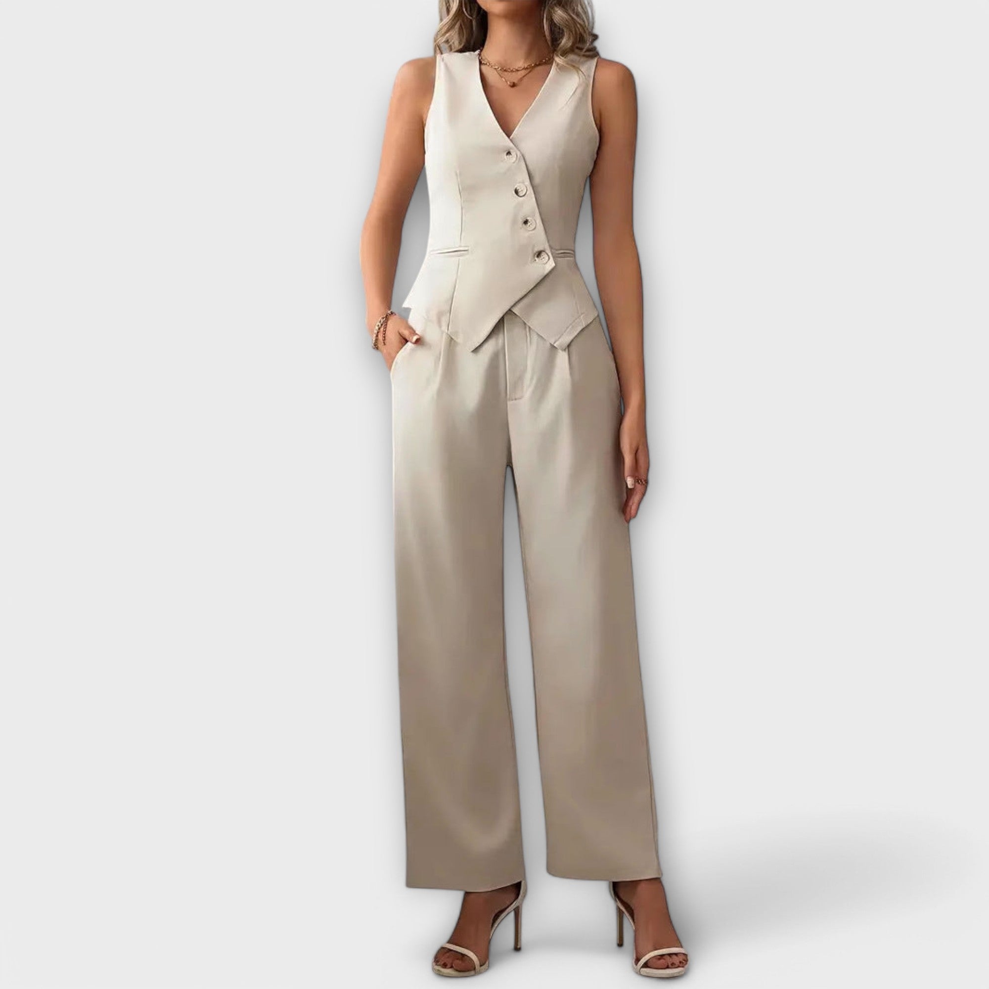 Valentina™| Gilet e Pantaloni in Set