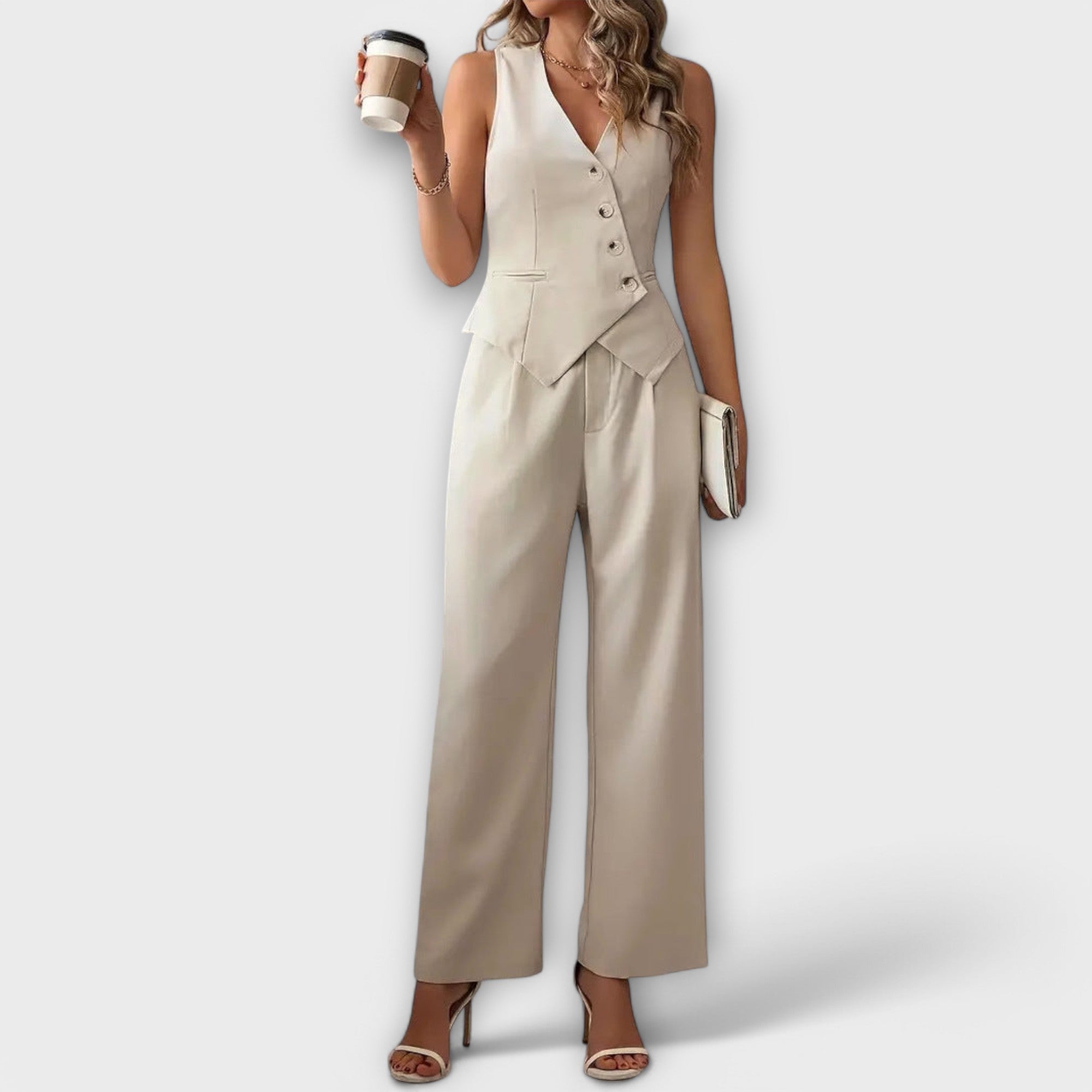 Valentina™| Gilet e Pantaloni in Set