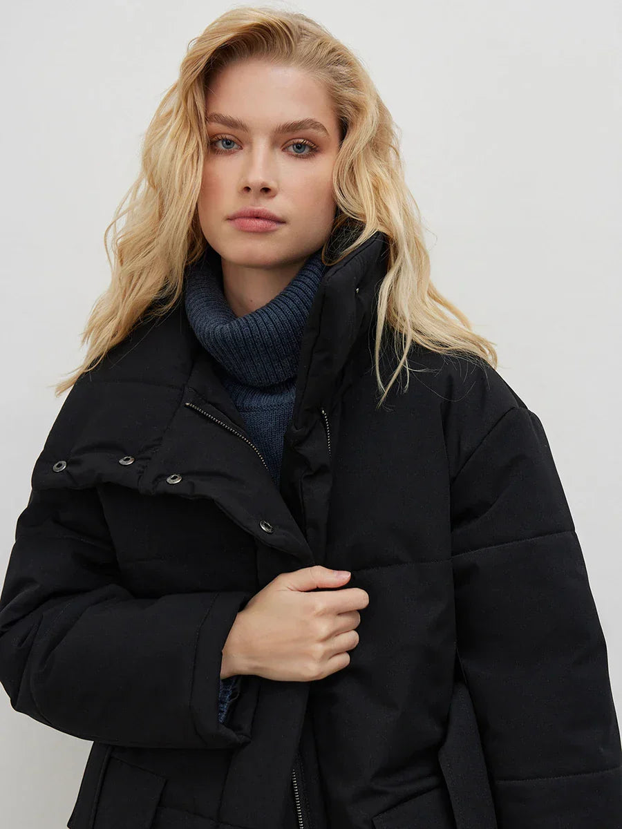 Valentina™| Parka invernale con cintura norvegese