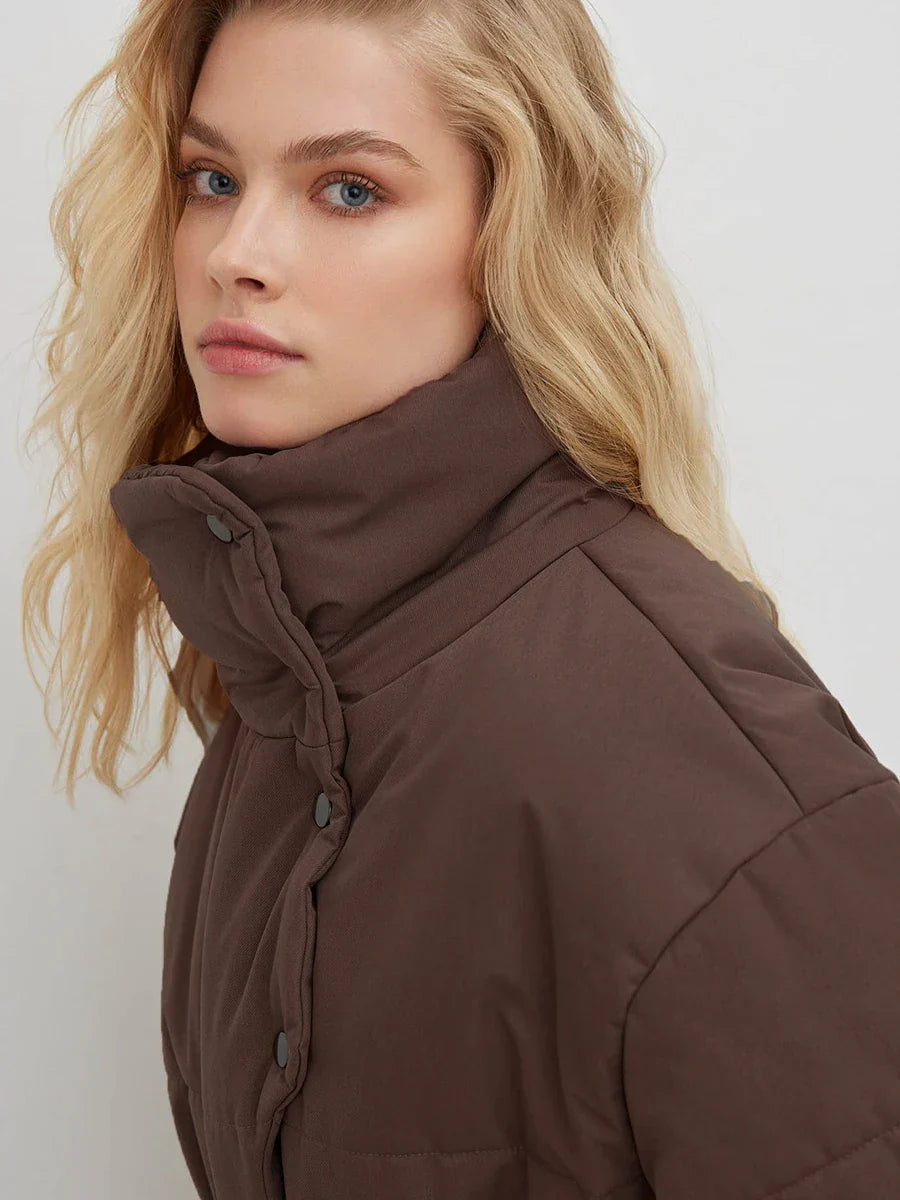 Valentina™| Parka invernale con cintura norvegese