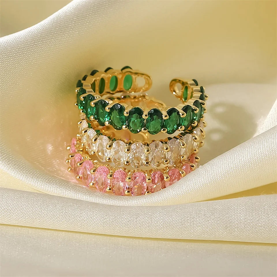 Valentina™| Anello con diamante taglio ovale