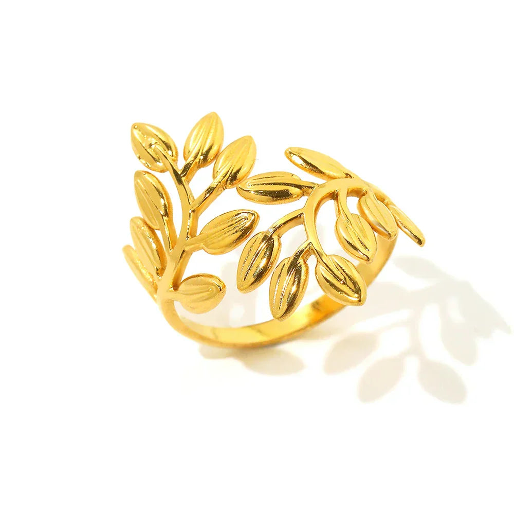 Valentina™| Anello elegante a fascia floreale