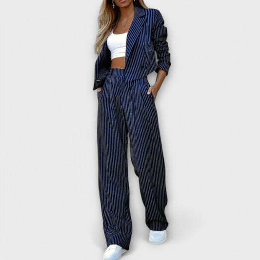 Valentina™| Completo Donna a Strisce