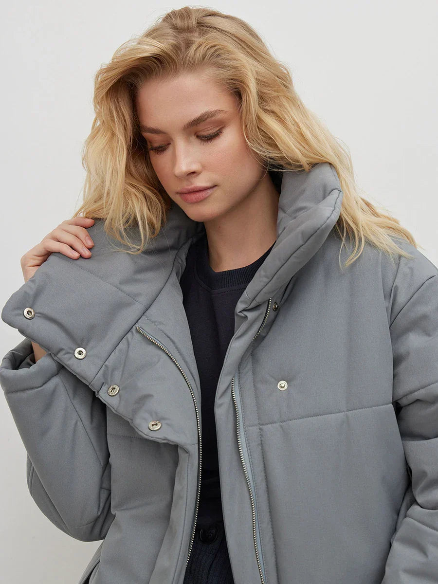 Valentina™| Parka invernale con cintura norvegese