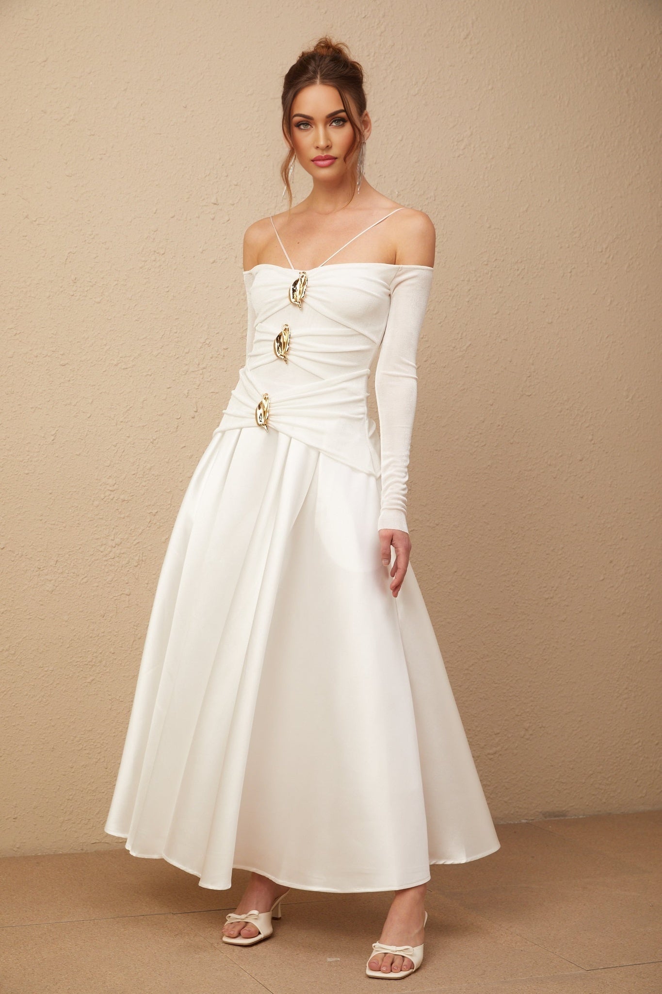 Brynn - Long Sleeve Maxi Dress