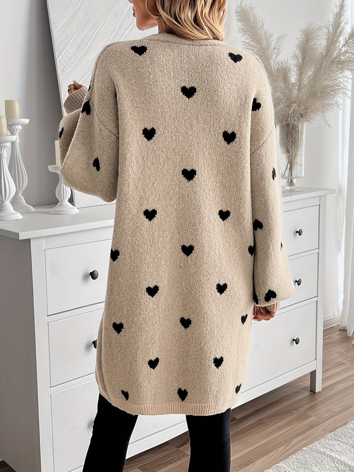 Valentina™ | Cardigan con Cuori Elegante