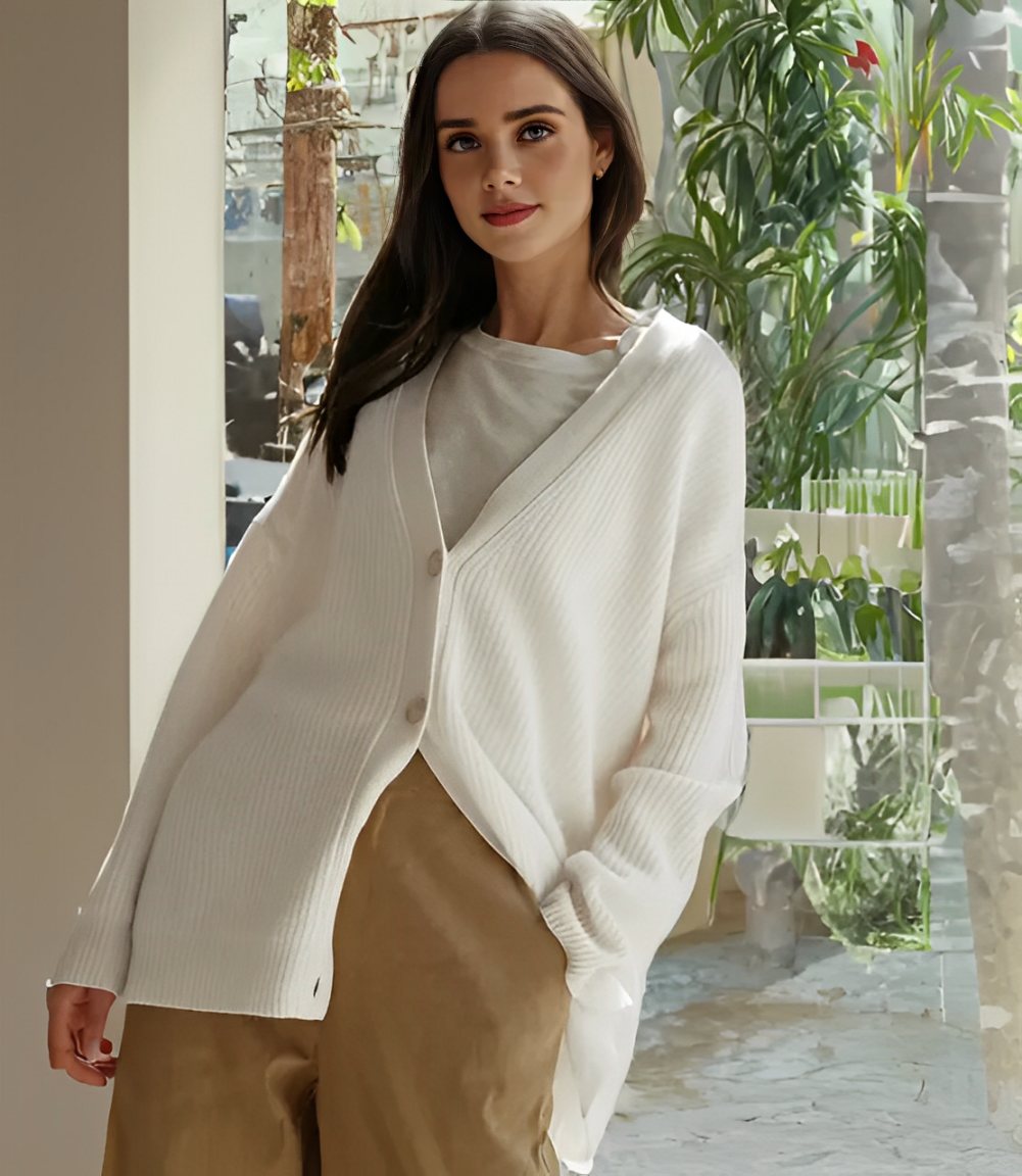 Valentina™| Cardigan Elegante con Bottoni