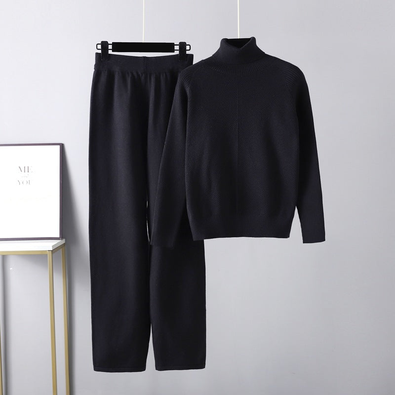 Savrani™ | Completo due pezzi Lounge in maglia a treccia