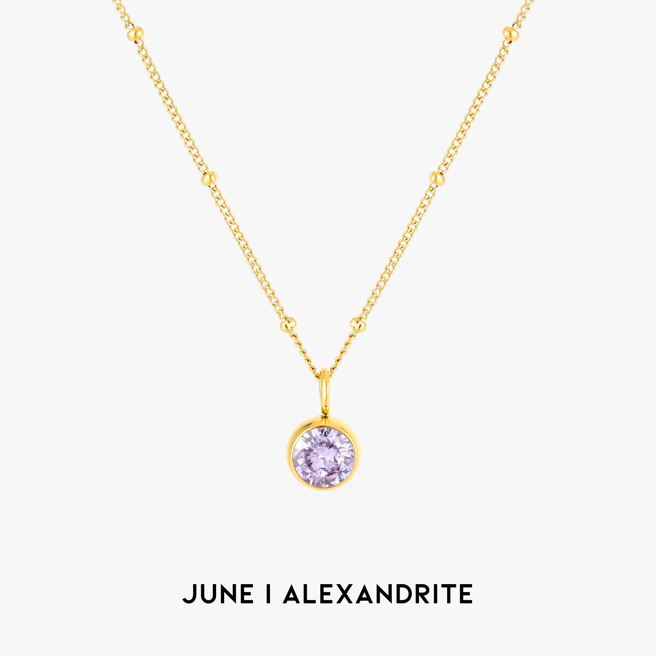 Valentina™| Collana con pietre di nascita