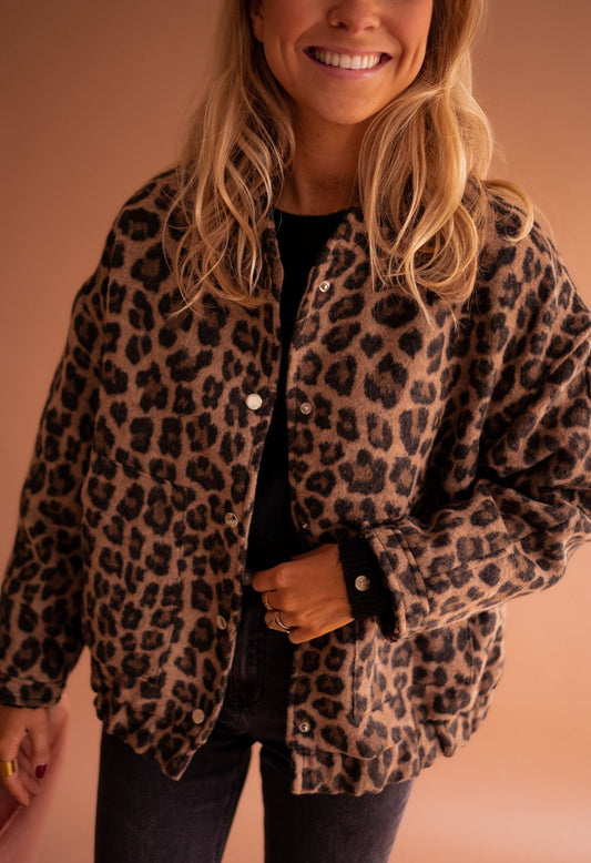 Valentina™ | Giacca Leopardata Chic