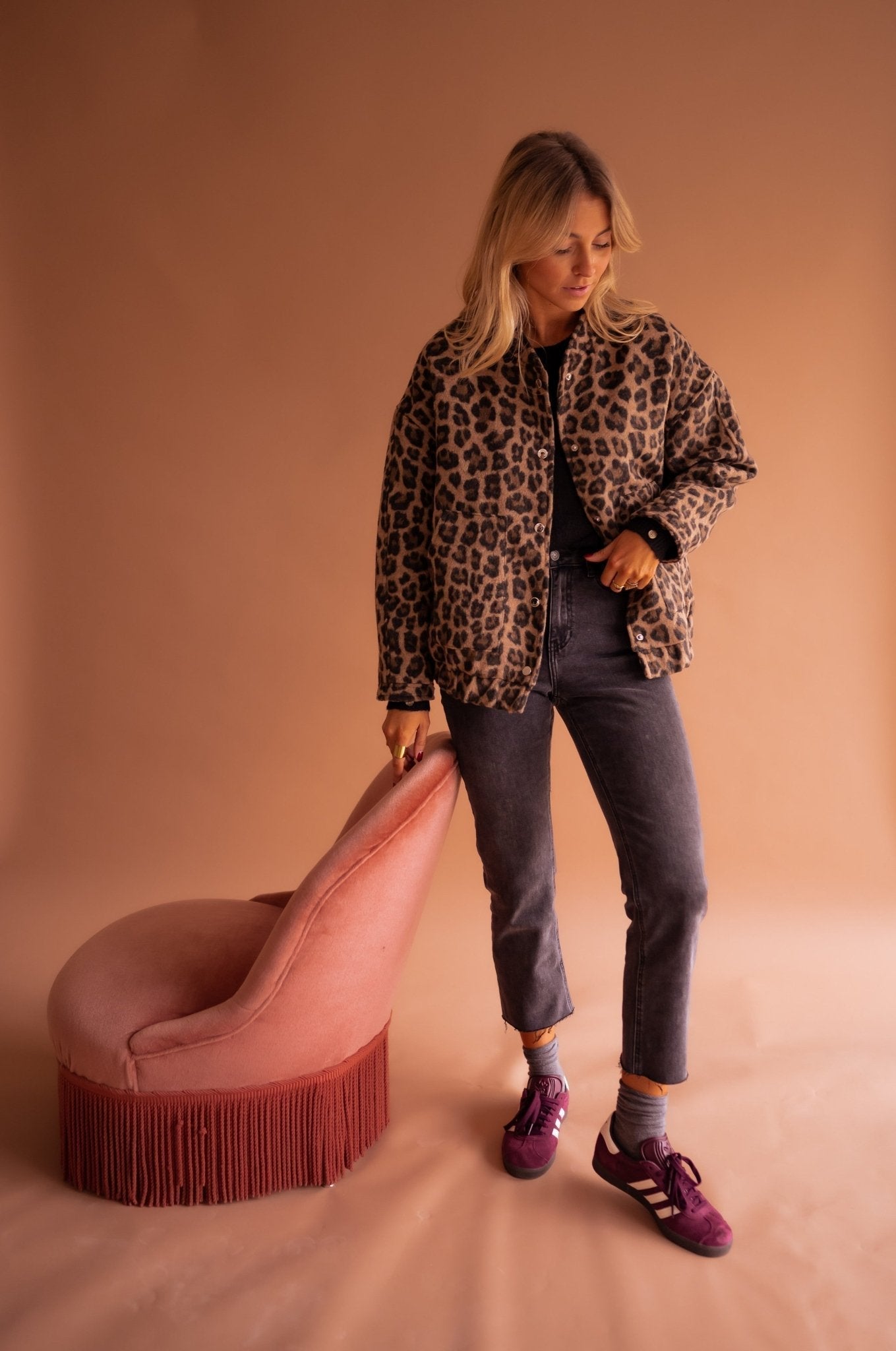 Valentina™ | Giacca Leopardata Chic