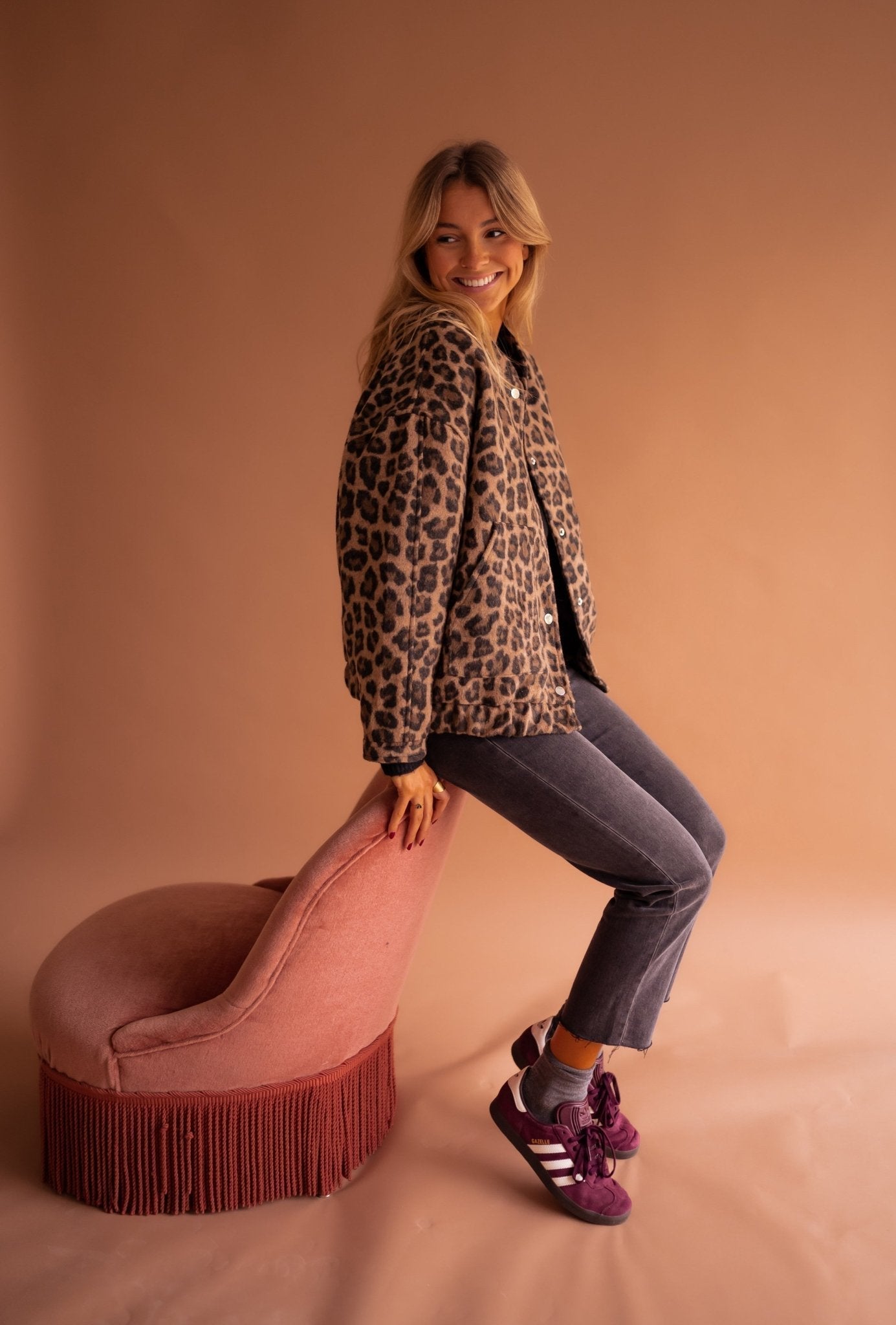 Valentina™ | Giacca Leopardata Chic