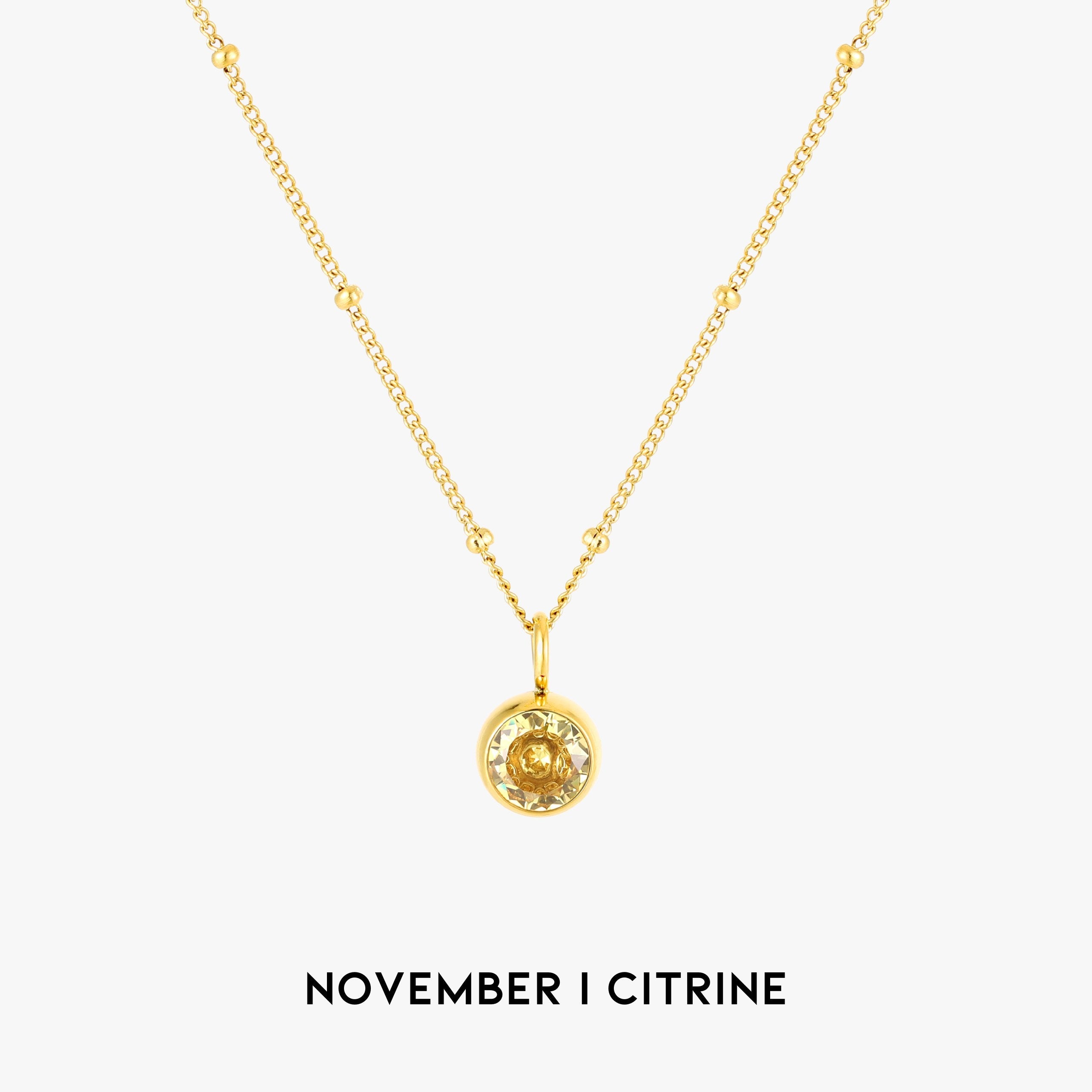 Valentina™| Collana con pietre di nascita