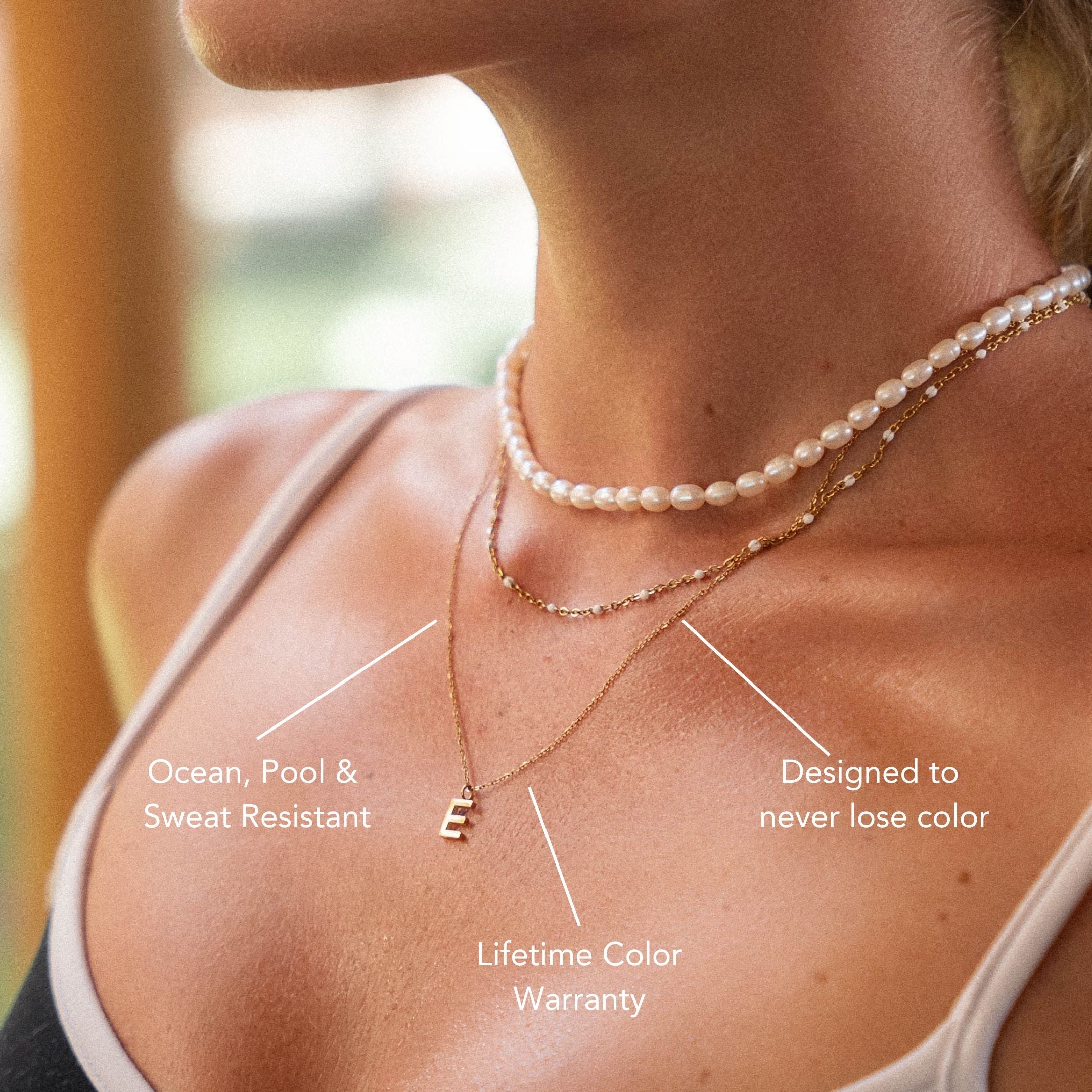 Valentina™| Initial Necklace