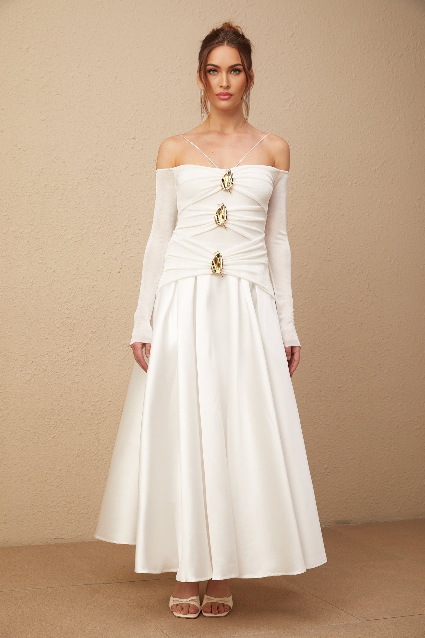 Brynn - Long Sleeve Maxi Dress