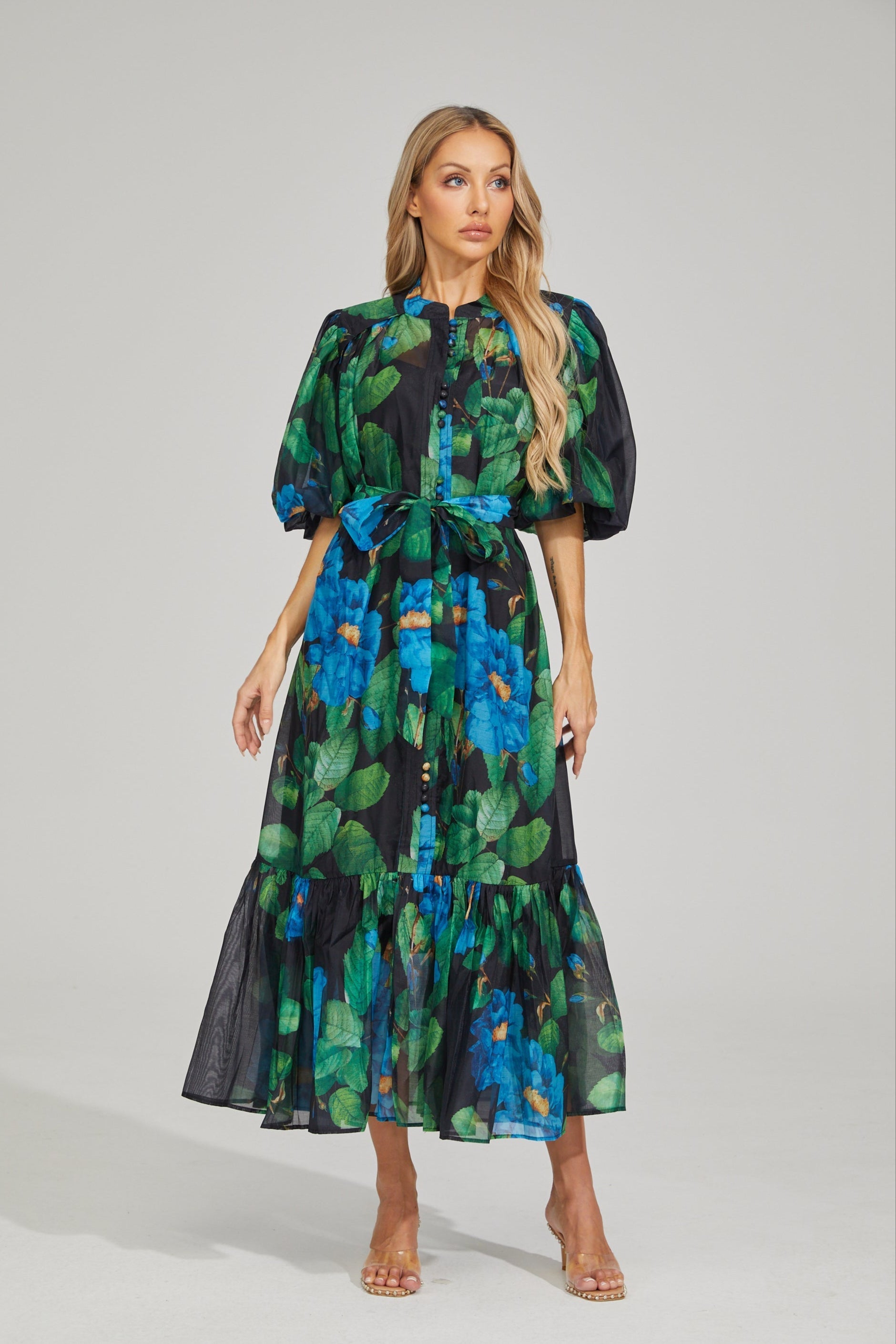 Valentina™| Abito lungo con palloncini