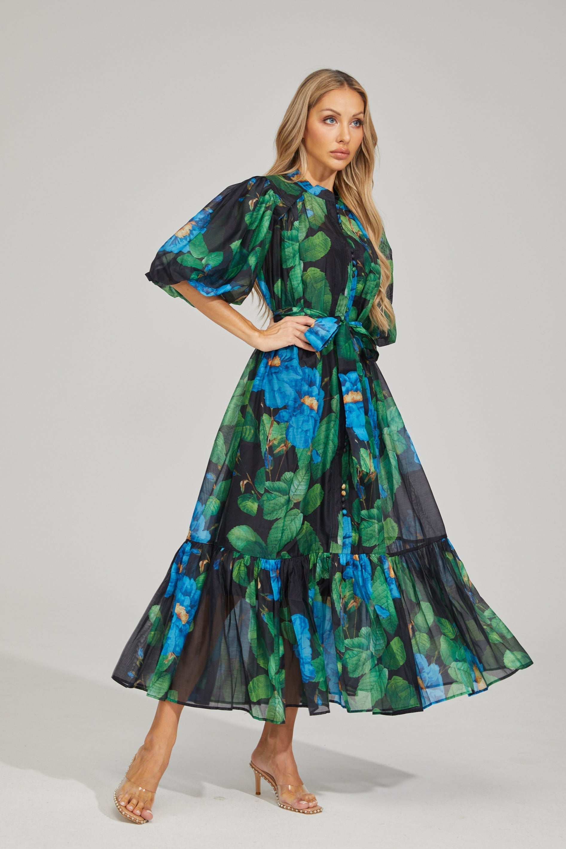 Valentina™| Abito lungo con palloncini