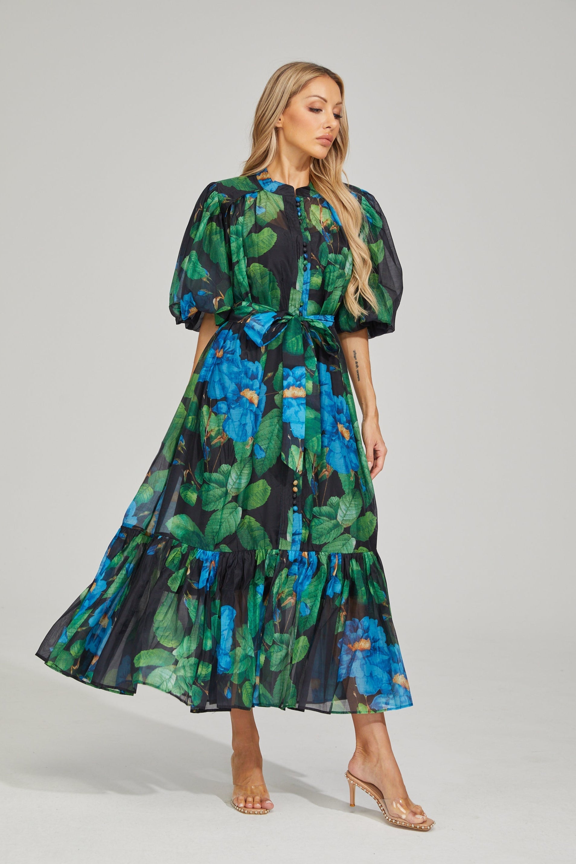 Valentina™| Abito lungo con palloncini