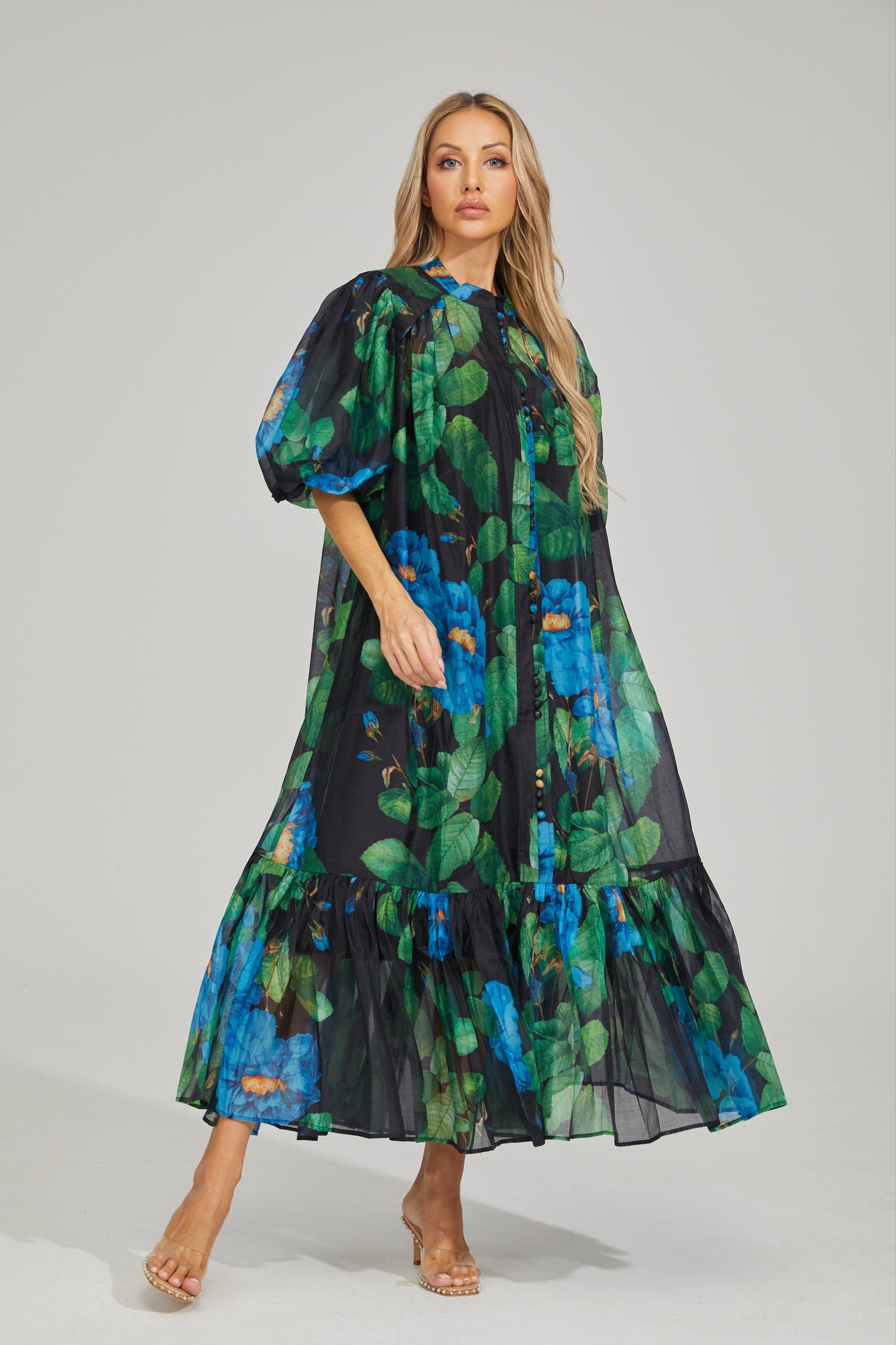 Valentina™| Abito lungo con palloncini