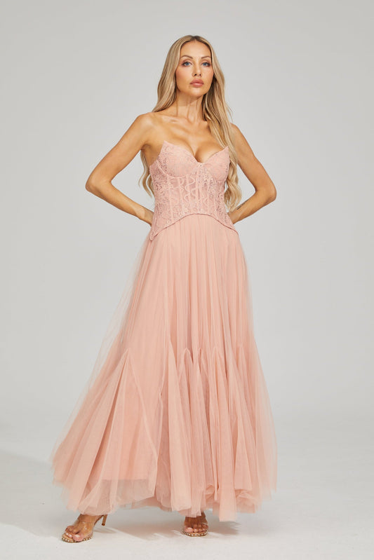 Elana - Lace Maxi Dress