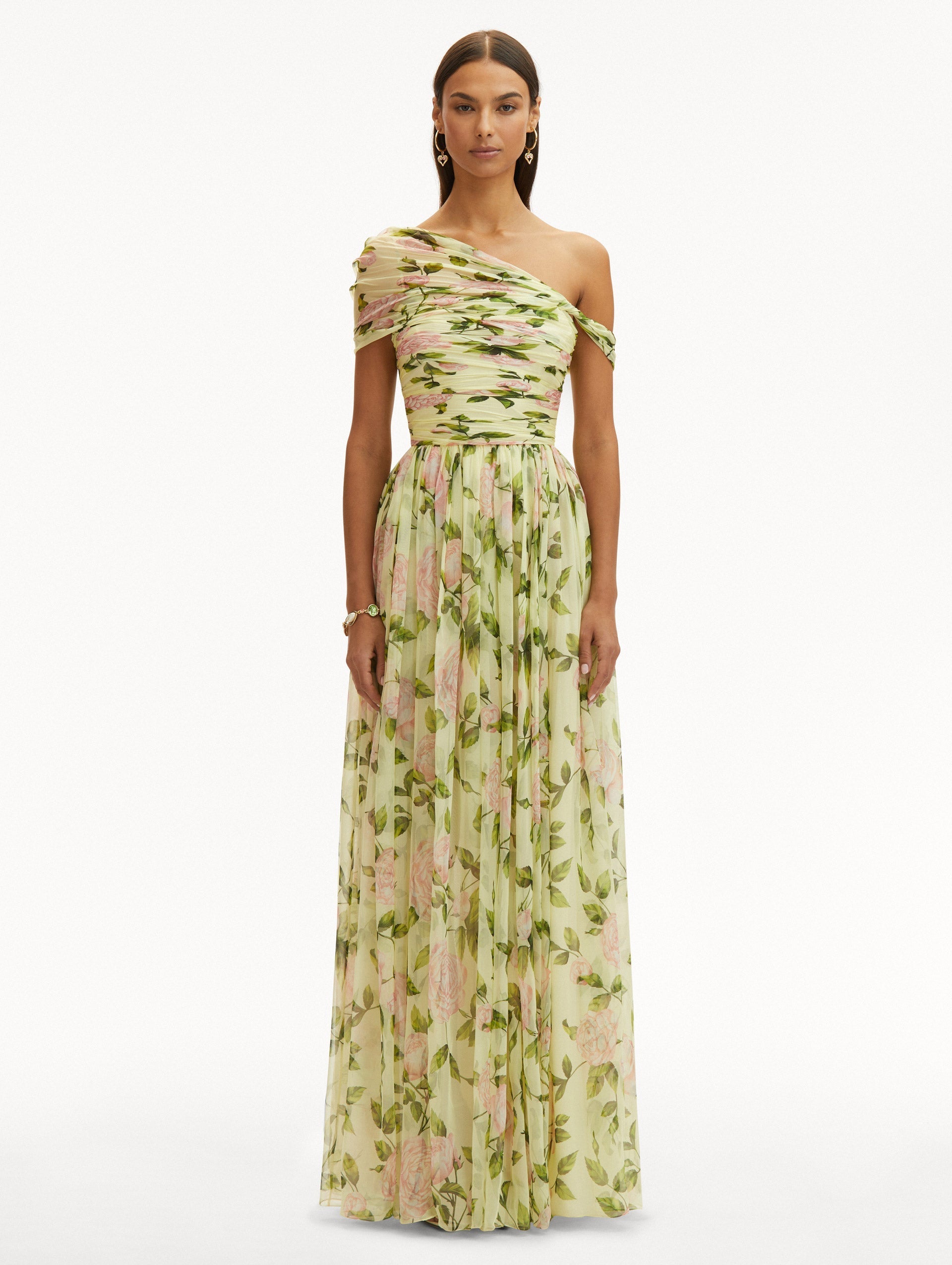 Noelle - English Rose Maxi Dress