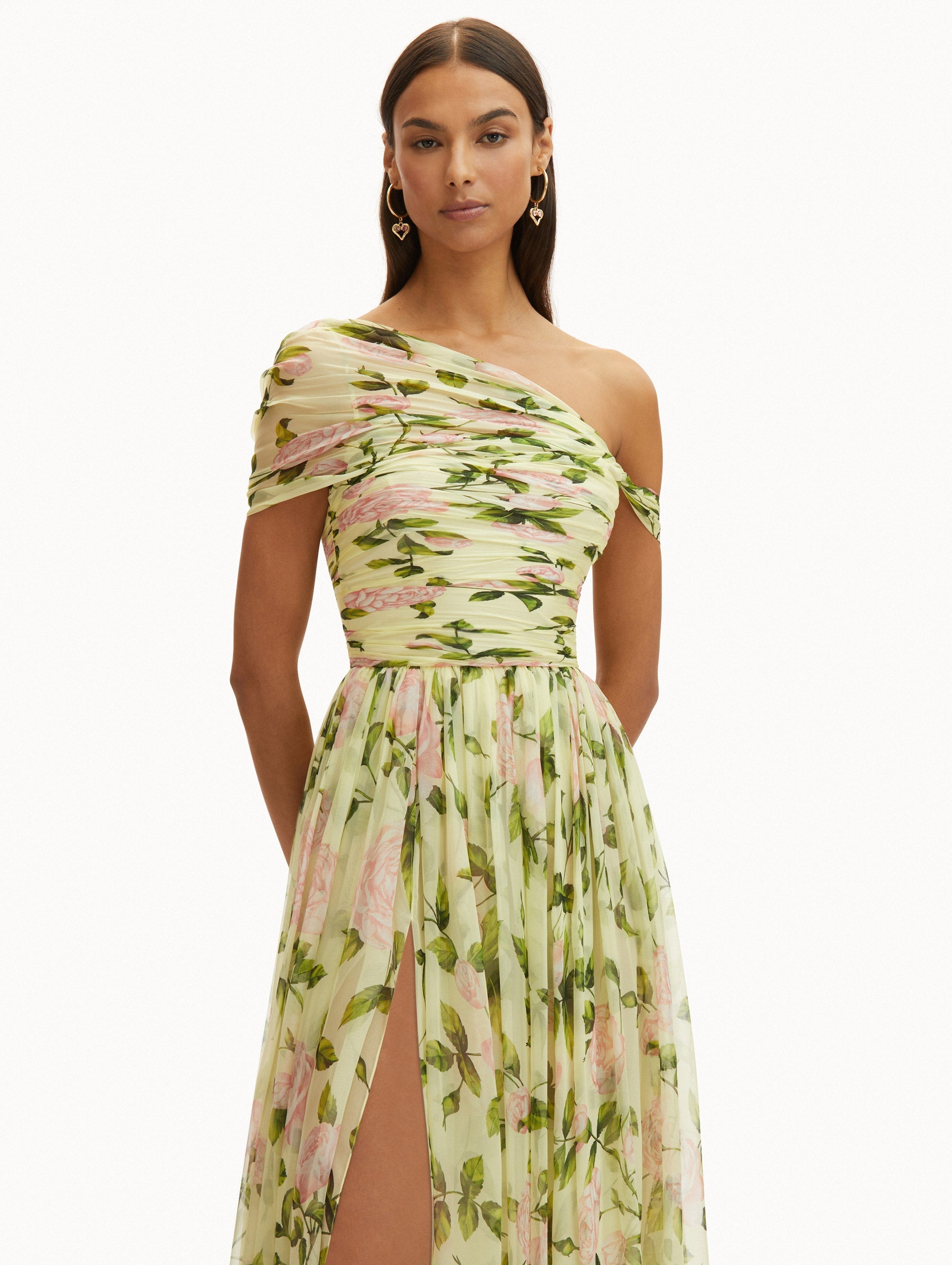 Noelle - English Rose Maxi Dress