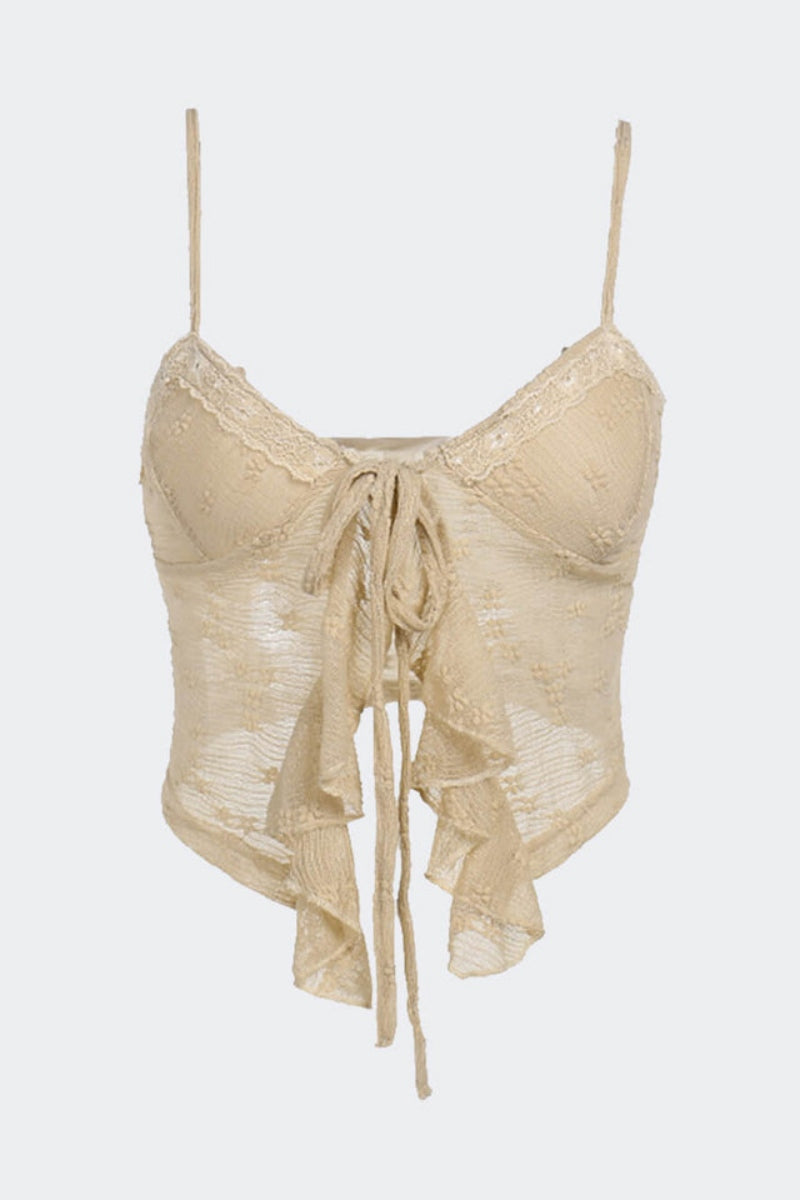 LUISA Lace Tank Top