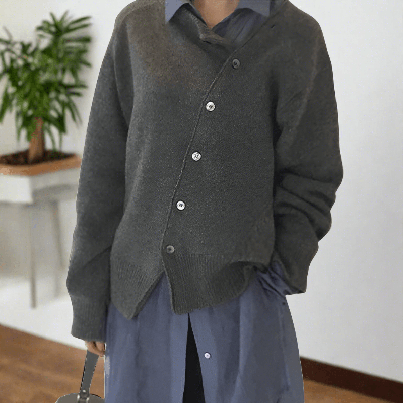 Valentina™ | Cardigan con Bottoni e Maniche Lunghe