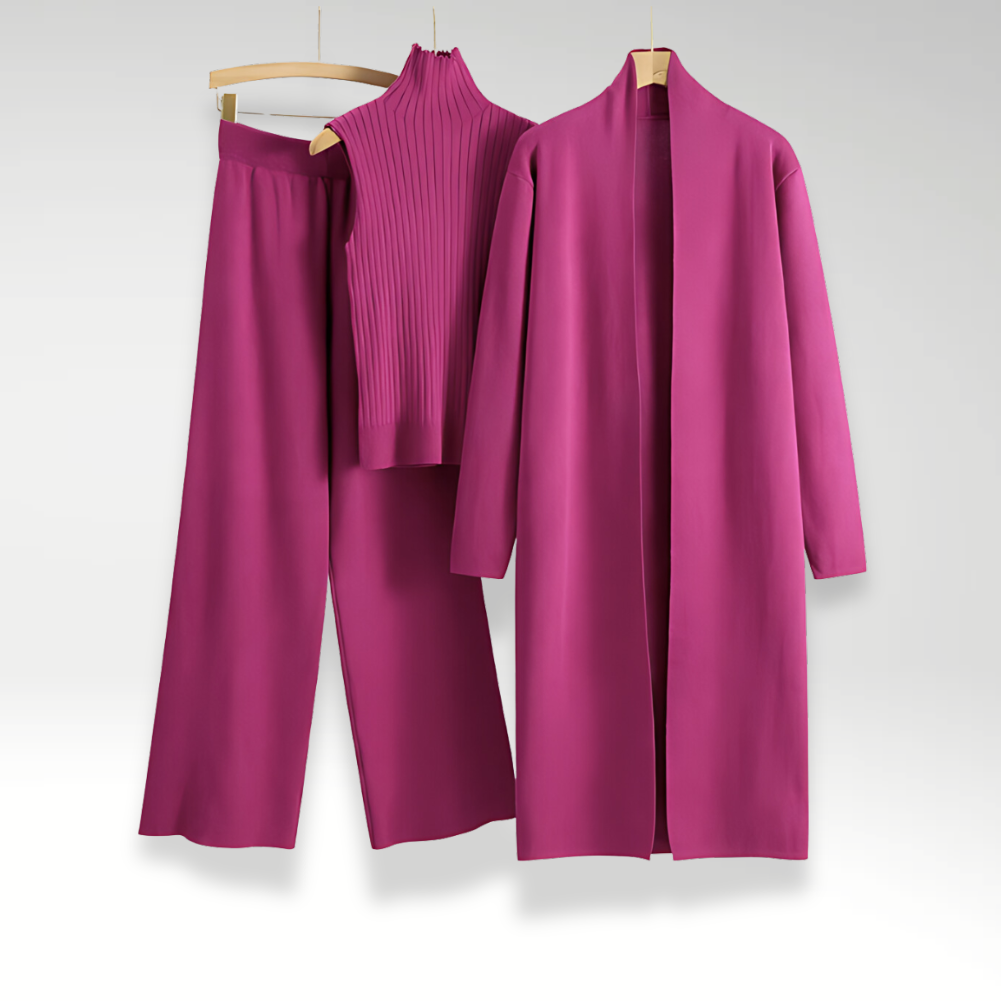 Savrani™ | Completo tre pezzi in maglia Luxe