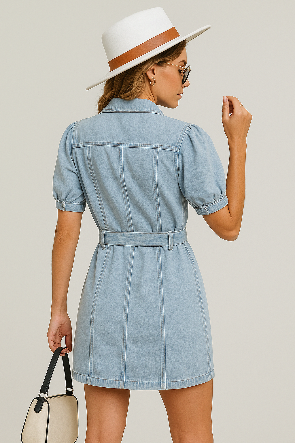 Valentina™| Abito in denim Bella