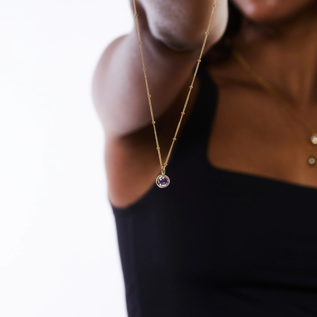 Valentina™| Collana con pietre di nascita