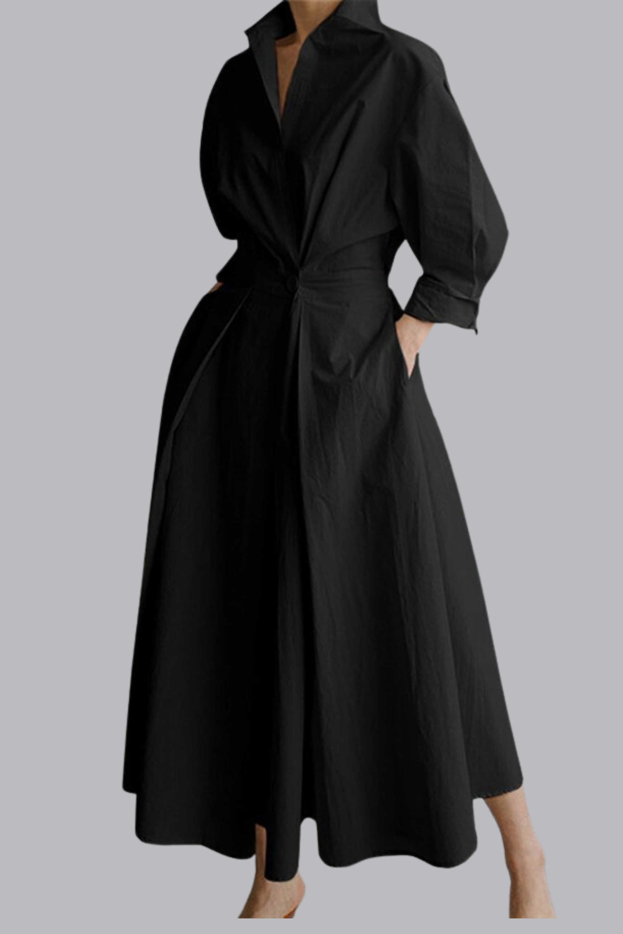 Giorgia Bianchi - Abito Lungo Chic con Tasche