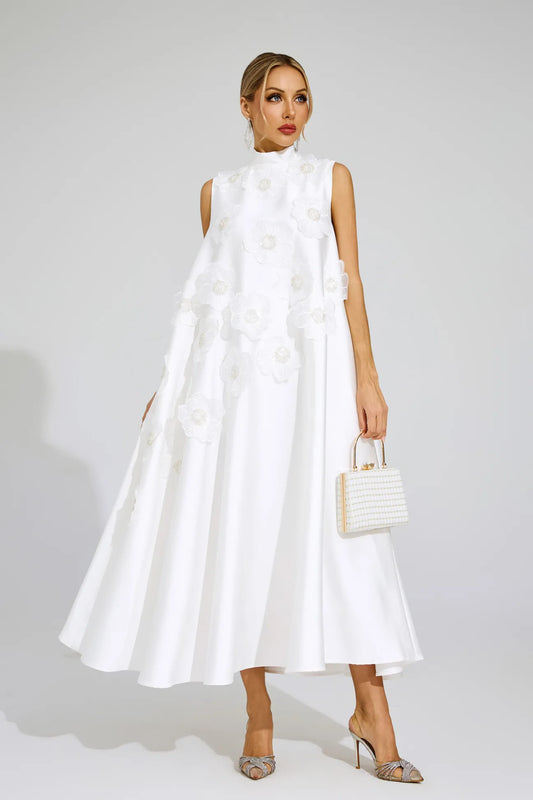 Agatha - White Maxi Dress