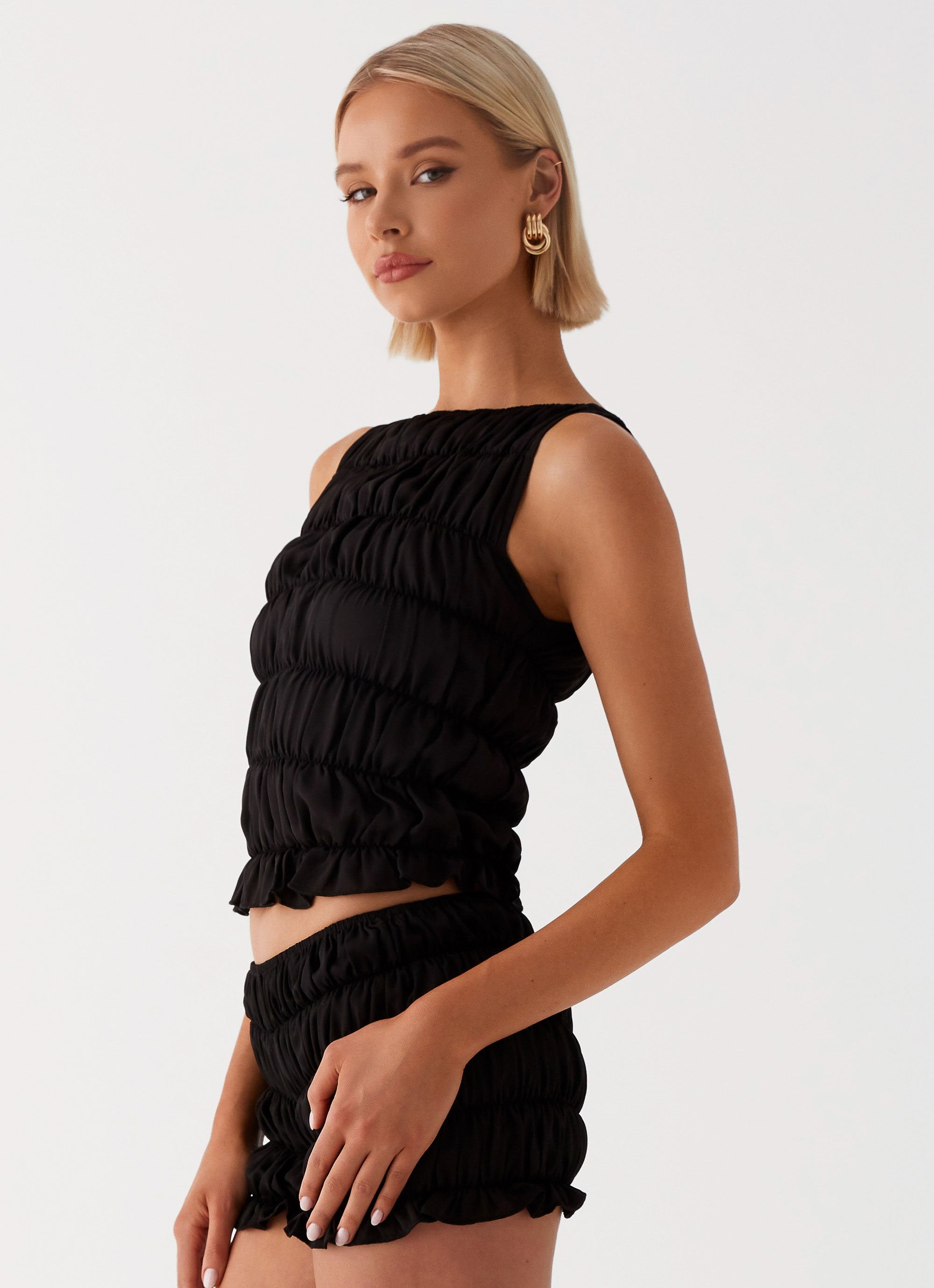 OLYSA Top & Skirt Set