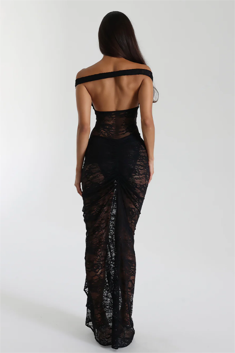 Valentina™| Set con body in pizzo e gonna midi