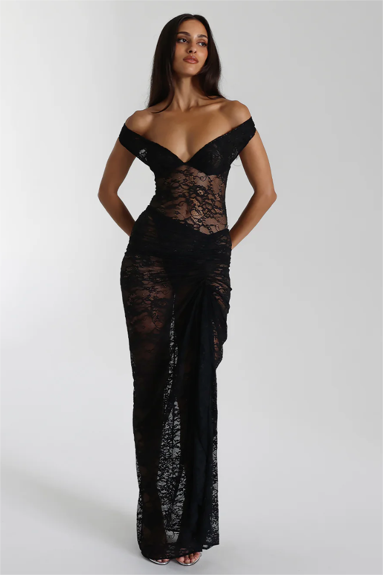 Valentina™| Set con body in pizzo e gonna midi