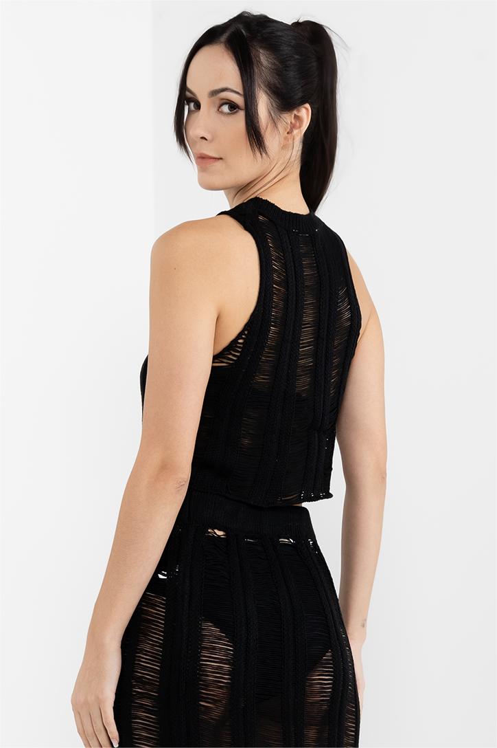 Valentina™| Set mini top e gonna midi senza maniche