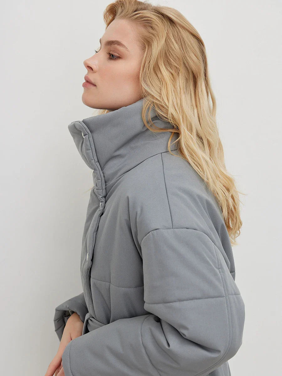 Valentina™| Parka invernale con cintura norvegese
