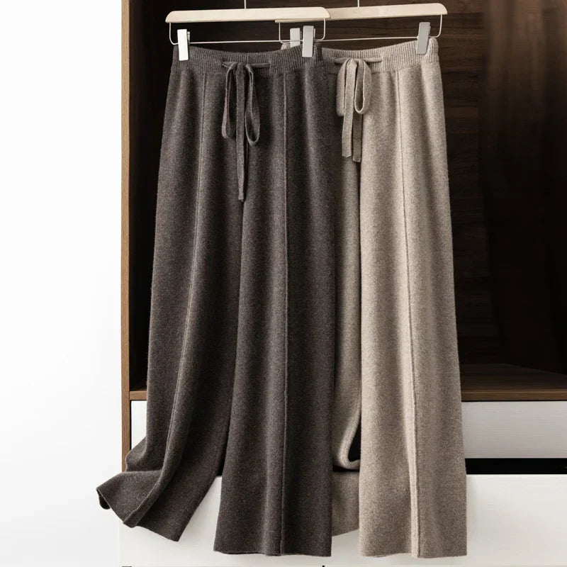 Savrani™ | Pantaloni Lounge in Cashmere Premium