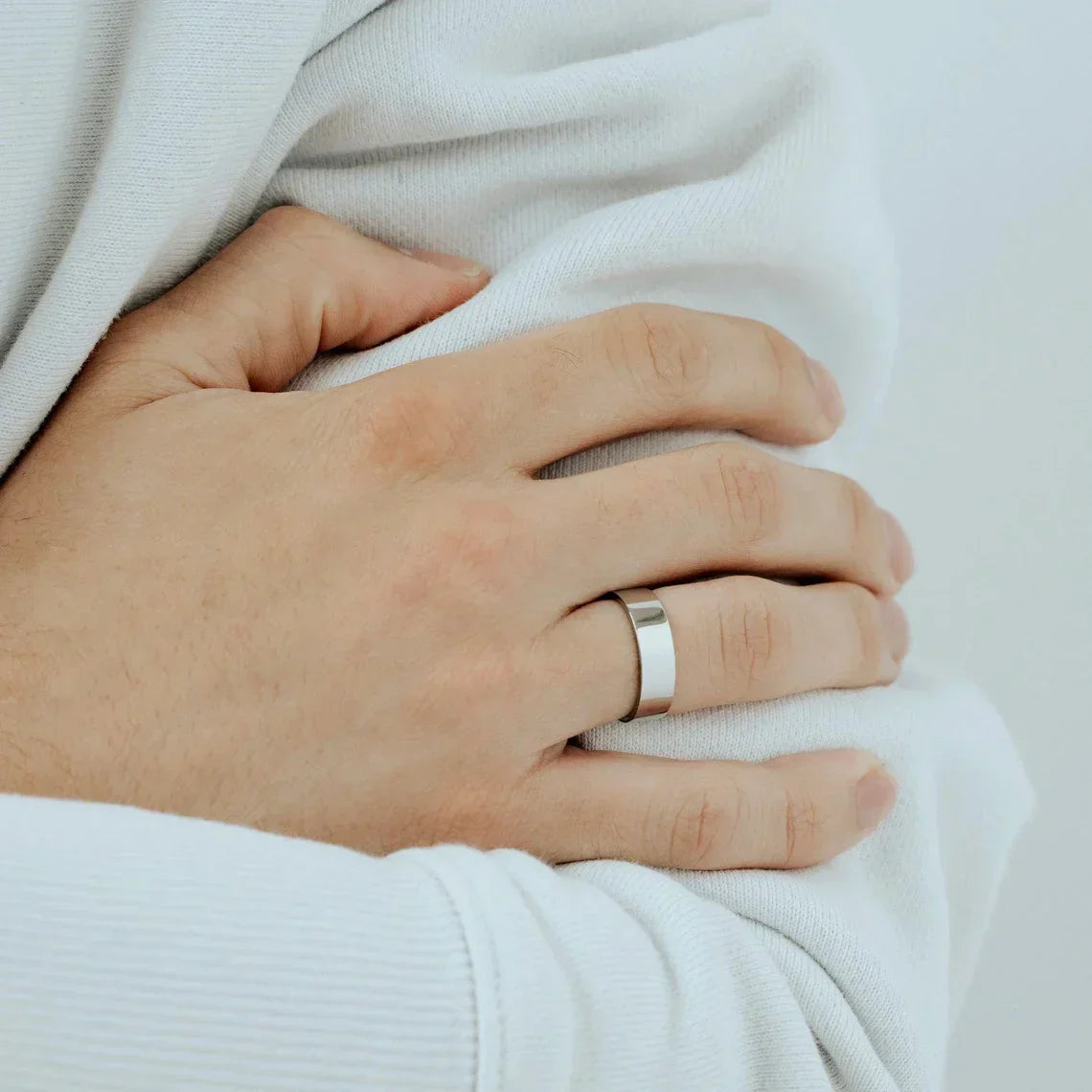 Personalized Hand Written Note Ring