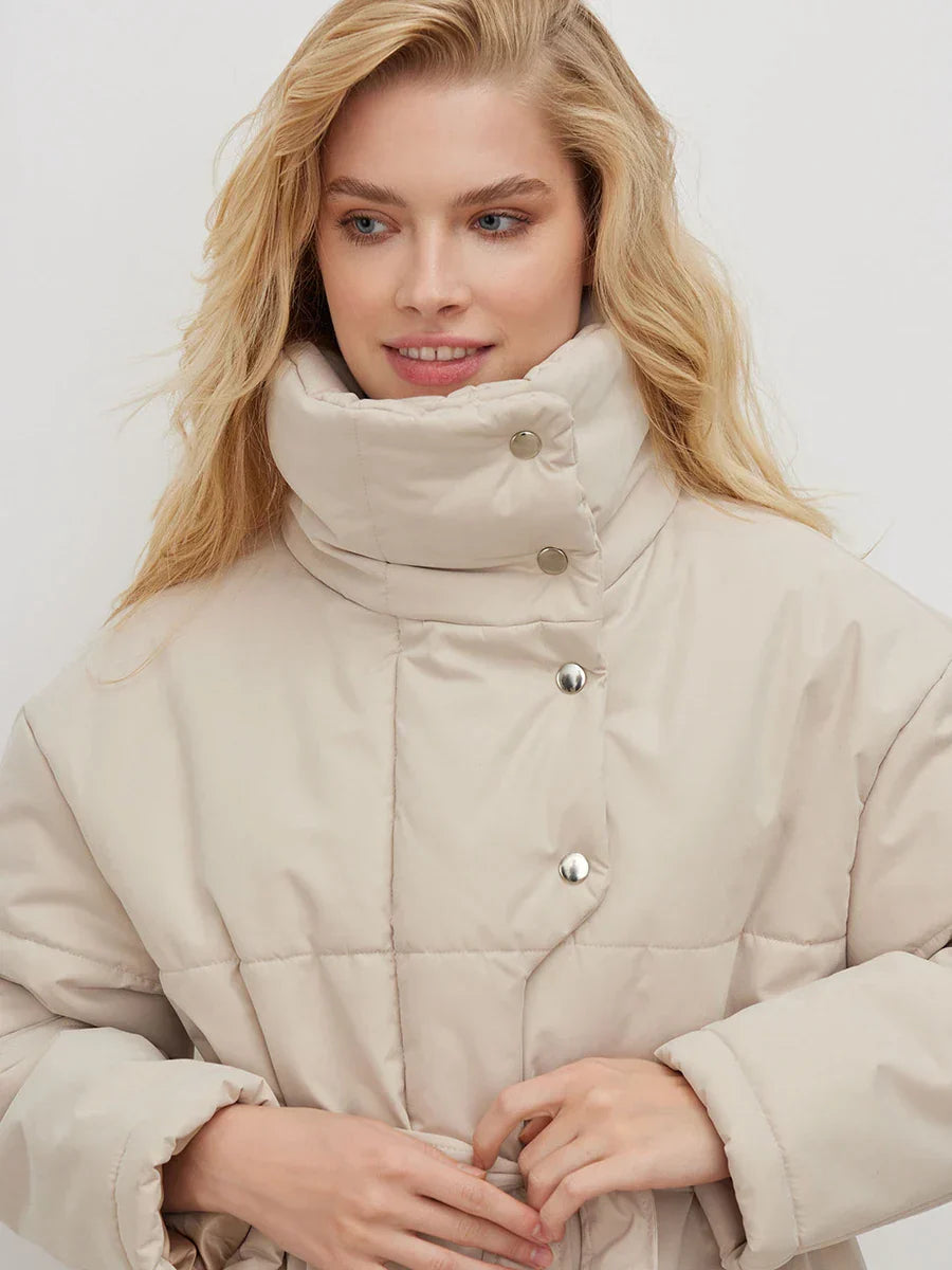 Valentina™| Parka invernale con cintura norvegese